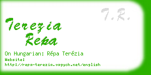 terezia repa business card